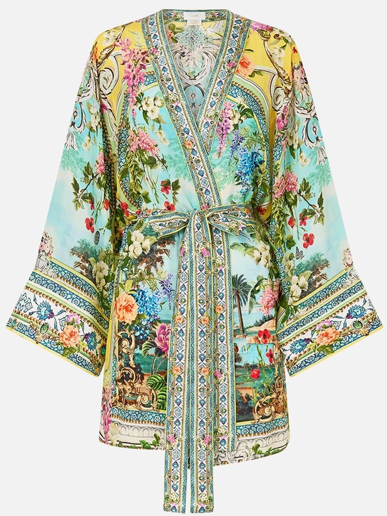 Camilla Other - Camilla Short Kimono Wrap Tales Of Topkapi Palace